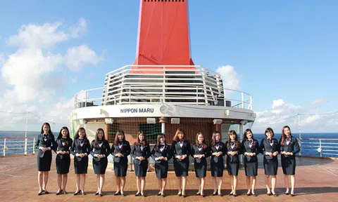 Đoàn thanh niên tiêu biểu Việt nam khoe cuộc sống trên con tàu Nippon Maru